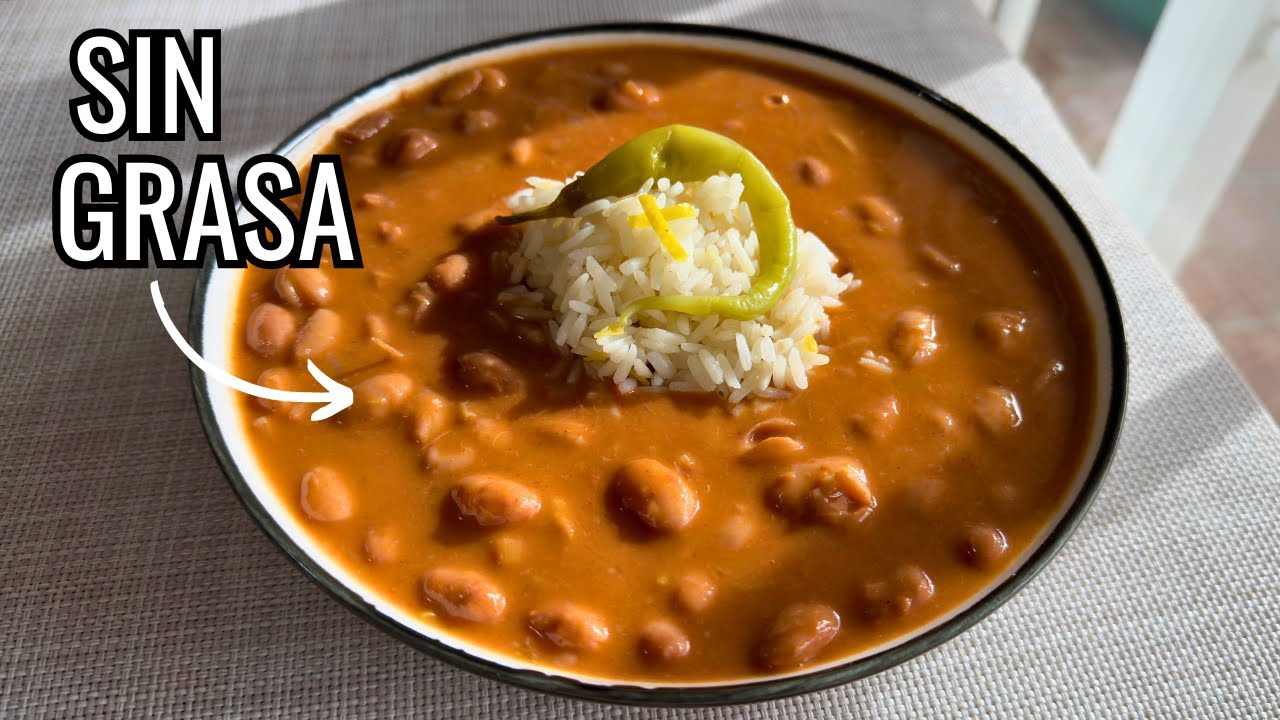 recetas de judias pintas con arroz