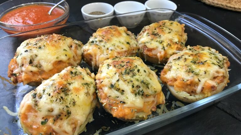 recetas de patatas rellenas de carne picada en salsa