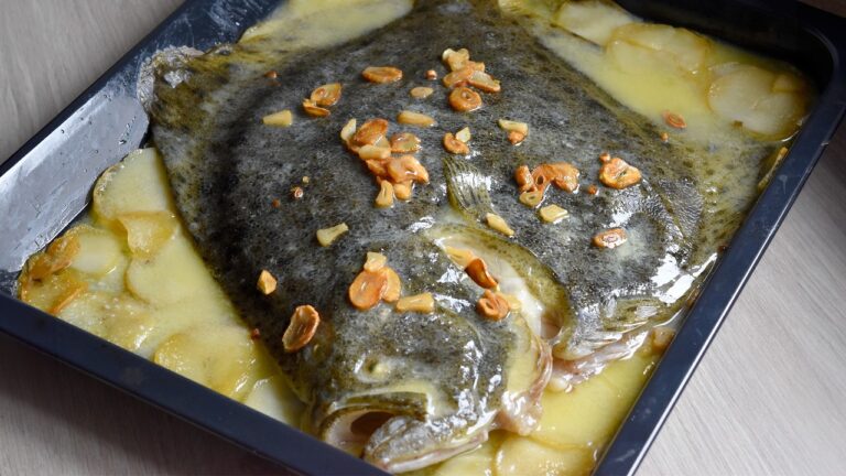 rodaballo de 2 5 kilos al horno