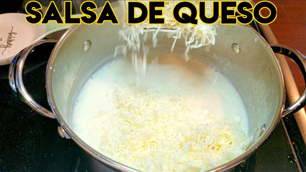 salsa de queso sin nata ni leche