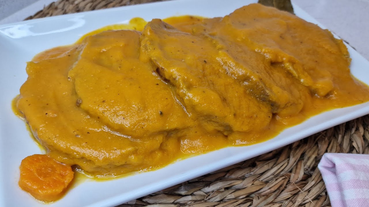 salsa para redondo de cerdo relleno