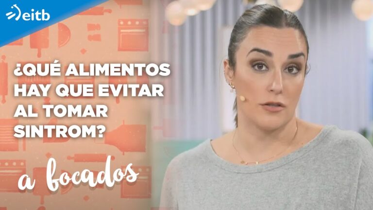 se puede comer tomate tomando sintrom