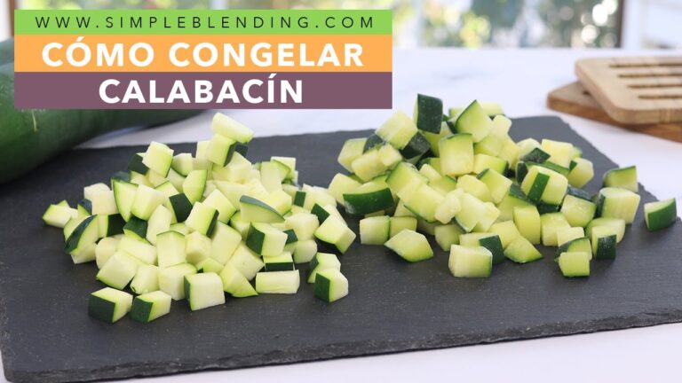 se puede congelar el pure de calabacin