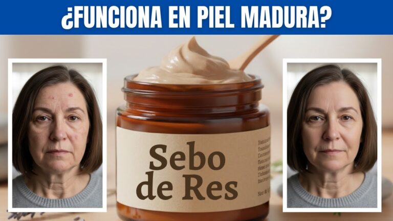 sebo de vaca para la piel
