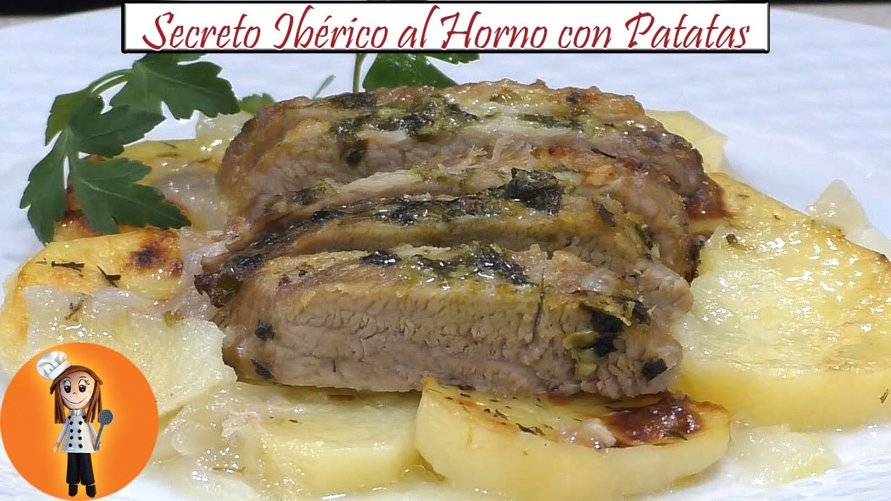 secreto ibérico al horno tiempo de cocción