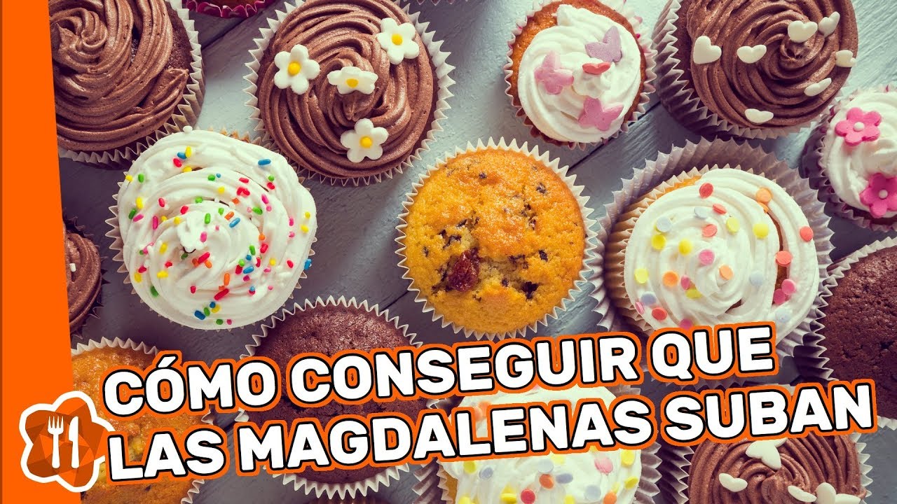 secreto para que suban las magdalenas