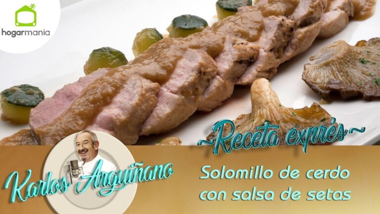 solomillo al pedro ximénez karlos arguiñano
