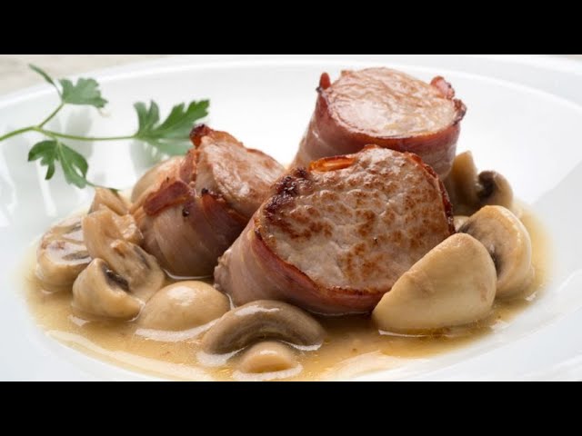 solomillo de cerdo con salsa de champiñones karlos arguiñano