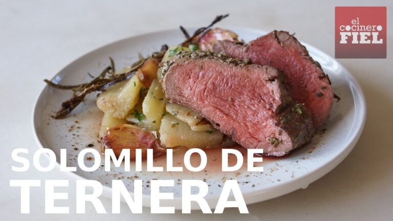 solomillo de ternera al horno tiempo y temperatura