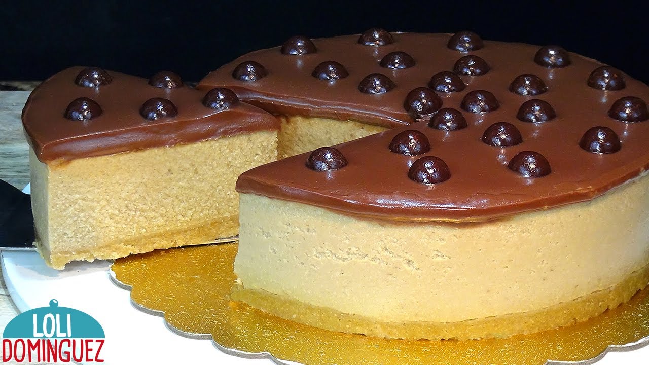 tarta de café con cuajada royal