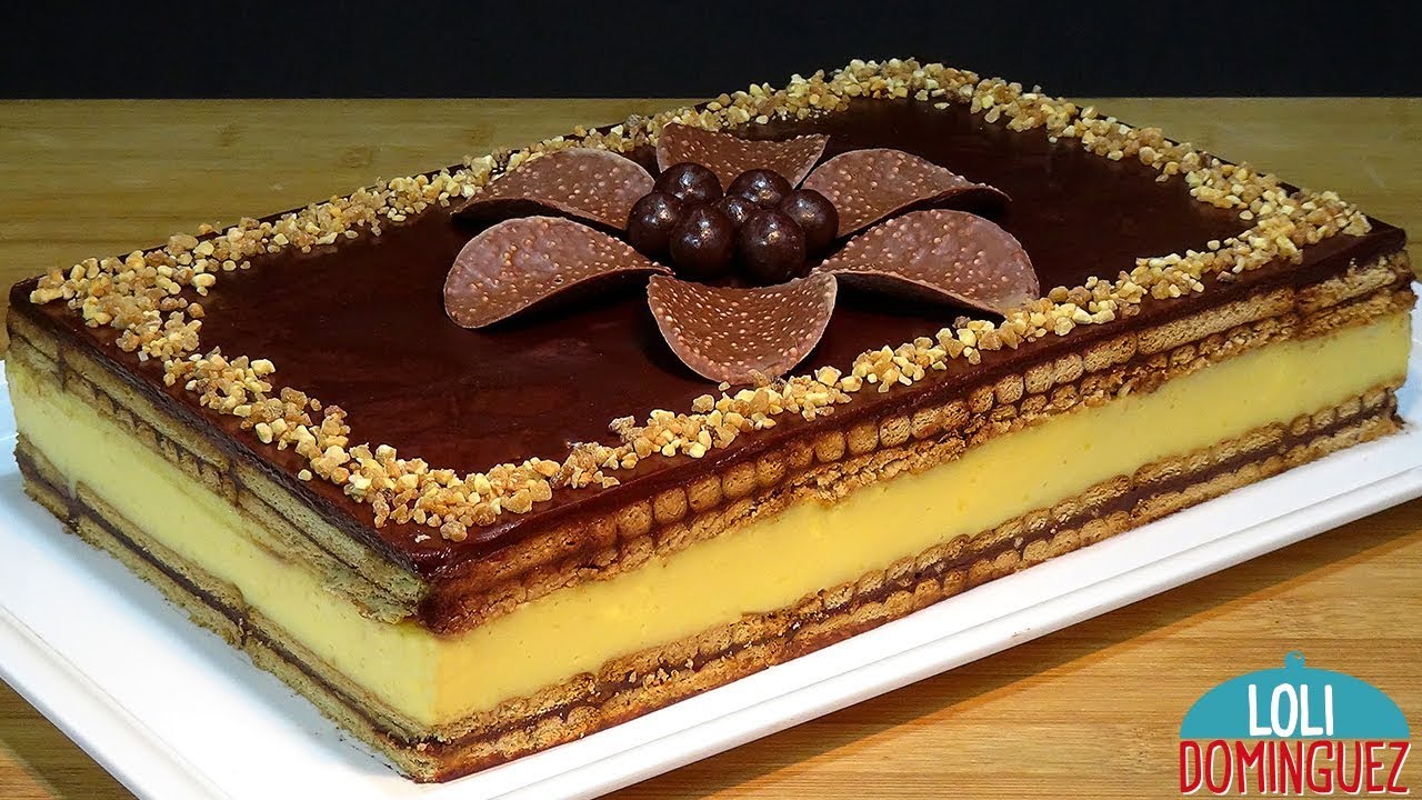 tarta de chocolate y flan royal