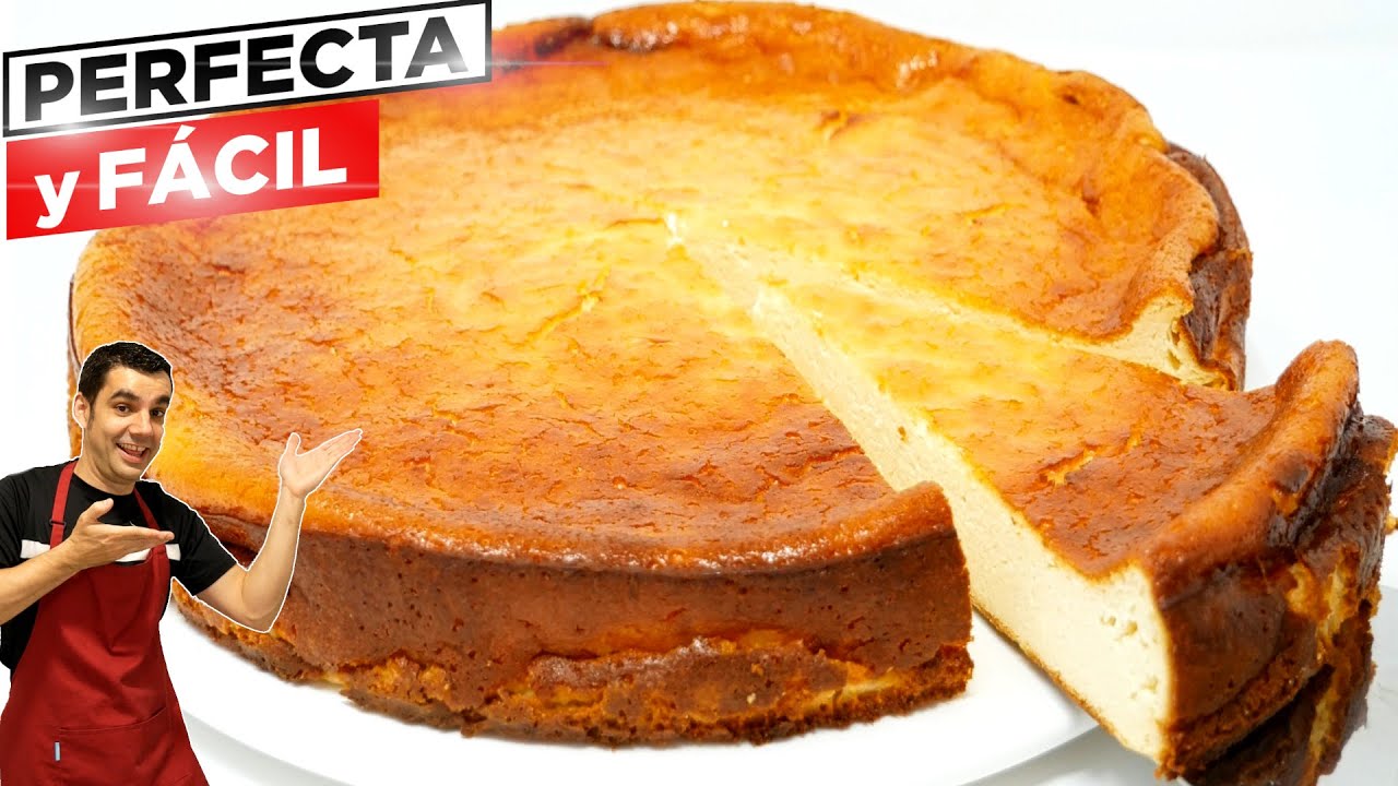 tarta de queso tradicional muy fácil