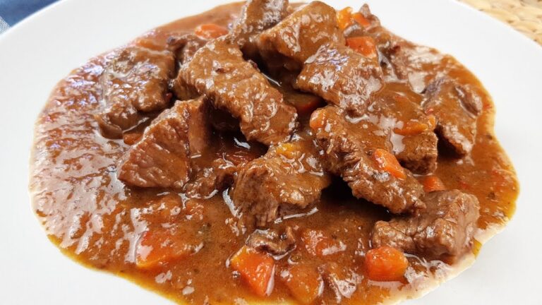 ternera en salsa receta dela abuela fáciles
