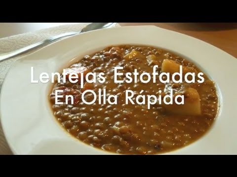 tiempo cocción lentejas beluga olla rápida