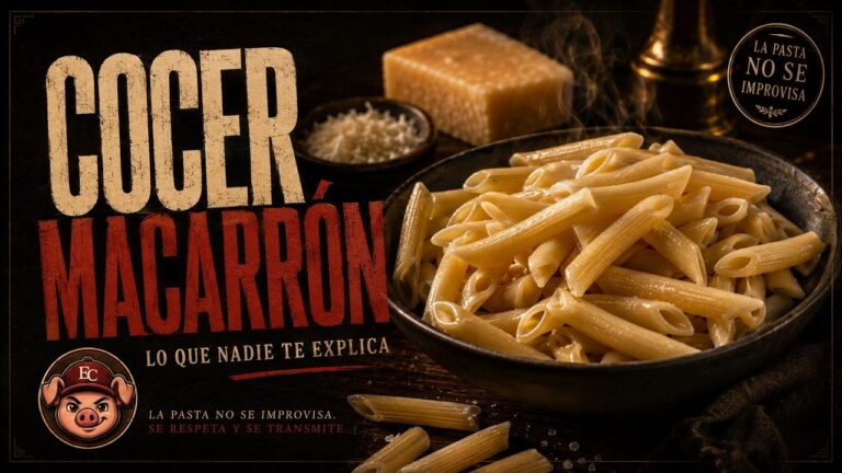 tiempo de cocción de los macarrones