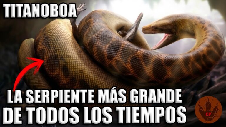 titanoboa la serpiente más grande del mundo