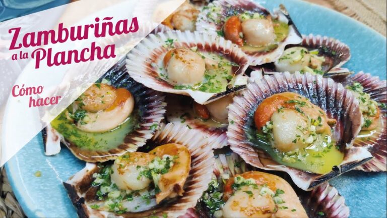 zamburiñas a la plancha con lima
